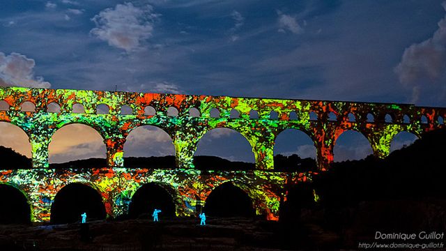 Fééries du Pont du Gard